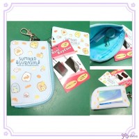 Sumikko Gurashi 11 x 6.5cm Key & Card Holder Bag Blue 140046 Sumikko Gurashi 11 x 6.5cm Key & Card Holder Bag Blue 140046